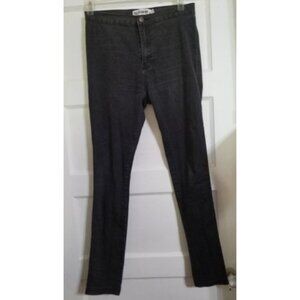 * THE ROCKN REV Black Stretch Straight Leg Jeans Ladies Size 10